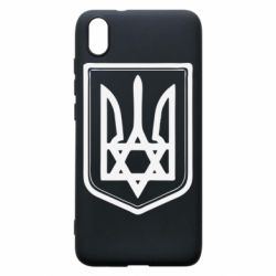 Чехол для Xiaomi Redmi 7A Звезда Давида+герб - PrintSalon