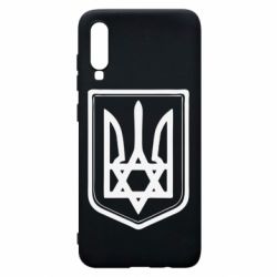 Чехол для Samsung A70 Звезда Давида+герб - PrintSalon