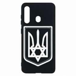 Чехол для Samsung M40 Звезда Давида+герб - PrintSalon