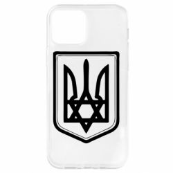 Чехол для iPhone 12 Pro Звезда Давида+герб - PrintSalon