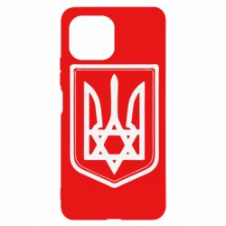 Чехол для Xiaomi Mi11 Lite Звезда Давида+герб - PrintSalon