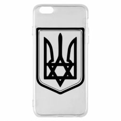 Чехол для iPhone 6 Plus/6S Plus Звезда Давида+герб - PrintSalon