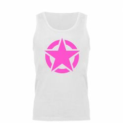 Майка чоловіча Зірка Капітана Америки - PrintSalon