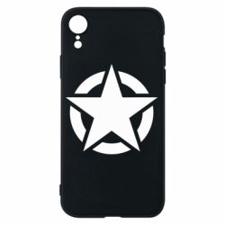Чохол для iPhone XR Зірка Капітана Америки - PrintSalon