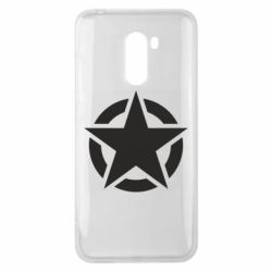 Чохол для Xiaomi Pocophone F1 Зірка Капітана Америки - PrintSalon