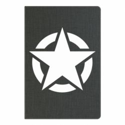 Блокнот з принтом Зірка Капітана Америки - PrintSalon