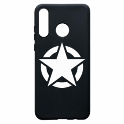 Чохол для Huawei P30 Lite Зірка Капітана Америки - PrintSalon