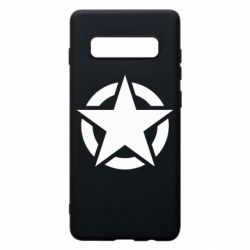 Чохол для Samsung S10+ Зірка Капітана Америки - PrintSalon