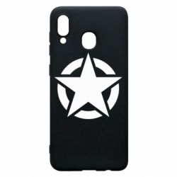 Чохол для Samsung A30 Зірка Капітана Америки - PrintSalon