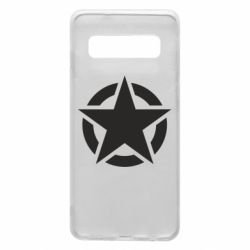 Чохол для Samsung S10 Зірка Капітана Америки - PrintSalon