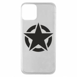 Чохол для iPhone 11 Зірка Капітана Америки-PrintSalon Чохол для iPhone 11 Зірка Капітана Америки