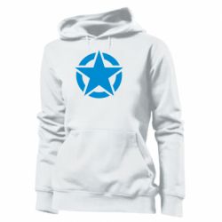 Худі жіноче Зірка Капітана Америки - PrintSalon