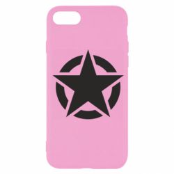 Чохол для iPhone SE 2020 Зірка Капітана Америки - PrintSalon