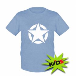 Дитяча футболка Зірка Капітана Америки - PrintSalon