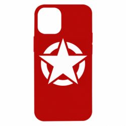 Чохол для iPhone 12 mini Зірка Капітана Америки - PrintSalon