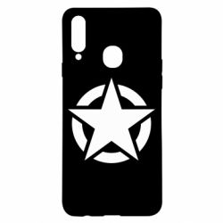 Чохол для Samsung A20s Зірка Капітана Америки - PrintSalon