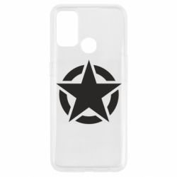Чехол для Oppo A53/A32/A33 Звезда Капитана Америки
