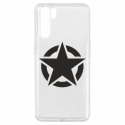 Чохол для Oppo A91 / Reno3Зірка Капітана Америки - PrintSalon