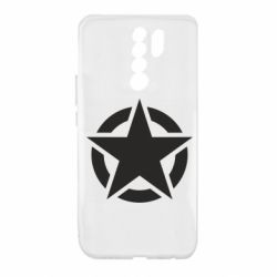 Чохол для Xiaomi Redmi 9 Зірка Капітана Америки - PrintSalon