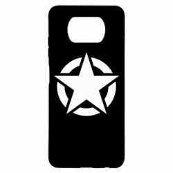 Чохол для Xiaomi Poco X3 Зірка Капітана Америки - PrintSalon