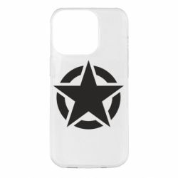 Чохол для iPhone 14 Pro Зірка Капітана Америки - PrintSalon