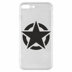 Чохол для iPhone 7 Plus Зірка Капітана Америки - PrintSalon