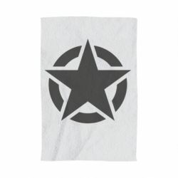 Рушник з принтом Зірка Капітана Америки - PrintSalon