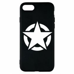 Чохол для iPhone 8 Зірка Капітана Америки - PrintSalon