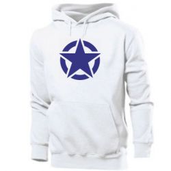 Чоловіче худі Зірка Капітана Америки - PrintSalon