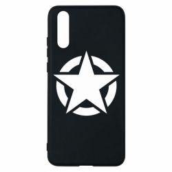 Чохол для Huawei P20 Зірка Капітана Америки - PrintSalon