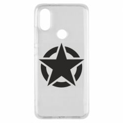 Чохол для Xiaomi Mi A2 Зірка Капітана Америки - PrintSalon
