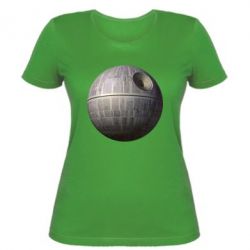 Женская футболка Звезда смерти - PrintSalon