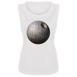 Женская майка Звезда смерти - PrintSalon