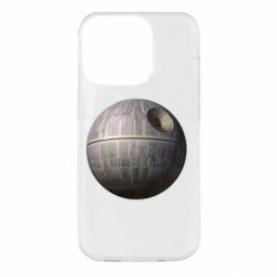 Чехол для iPhone 14 Pro Звезда смерти - PrintSalon