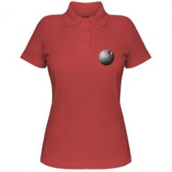 Женское поло Звезда смерти - PrintSalon